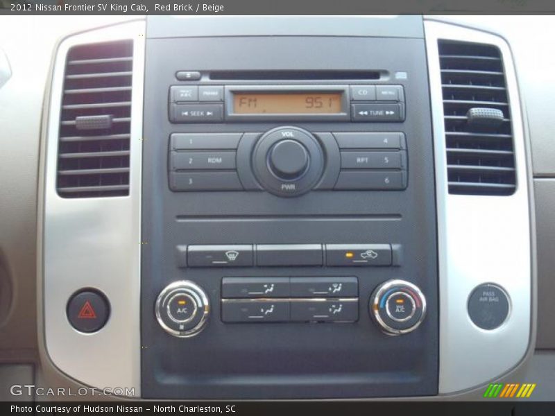 Red Brick / Beige 2012 Nissan Frontier SV King Cab