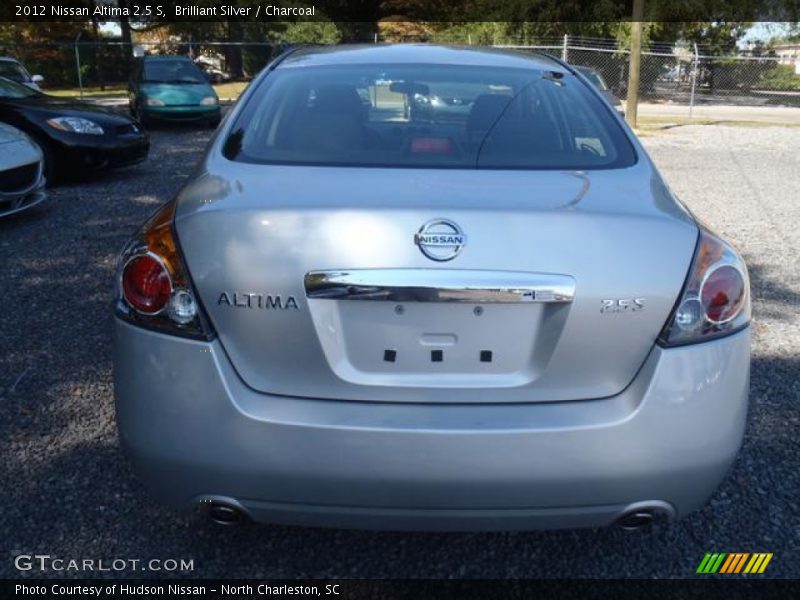 Brilliant Silver / Charcoal 2012 Nissan Altima 2.5 S