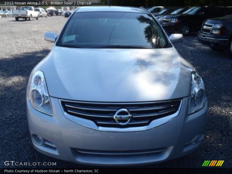 Brilliant Silver / Charcoal 2012 Nissan Altima 2.5 S