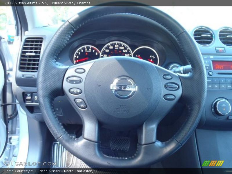 Brilliant Silver / Charcoal 2012 Nissan Altima 2.5 S