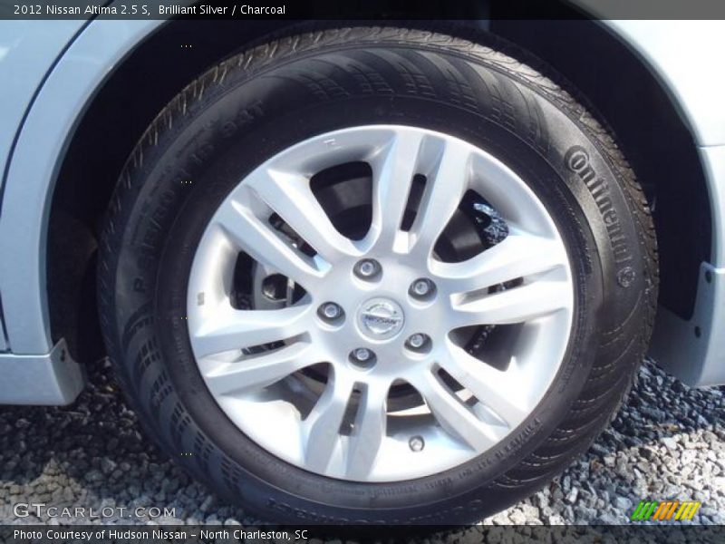 Brilliant Silver / Charcoal 2012 Nissan Altima 2.5 S