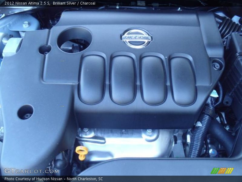 Brilliant Silver / Charcoal 2012 Nissan Altima 2.5 S