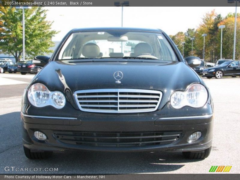 Black / Stone 2005 Mercedes-Benz C 240 Sedan