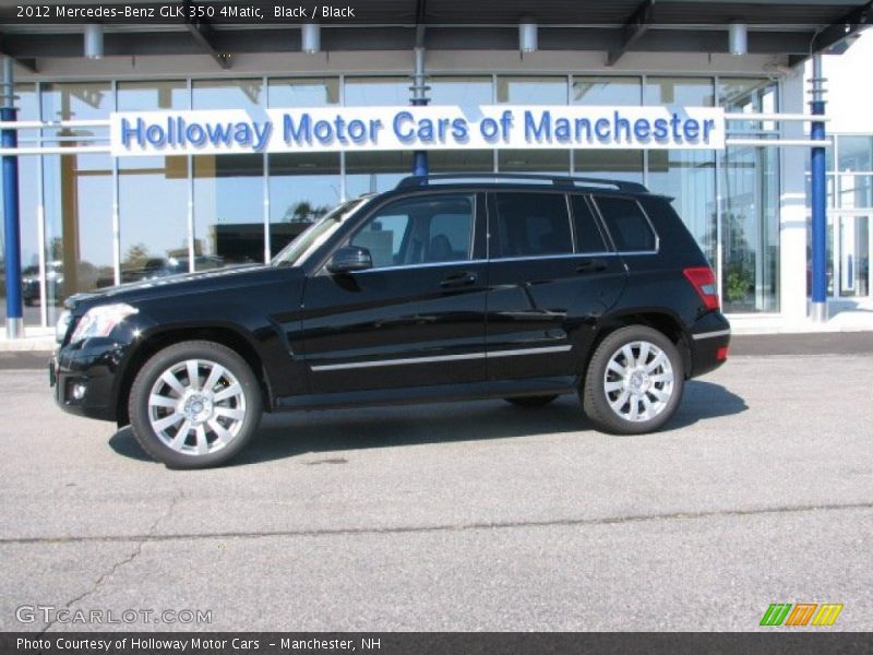 Black / Black 2012 Mercedes-Benz GLK 350 4Matic