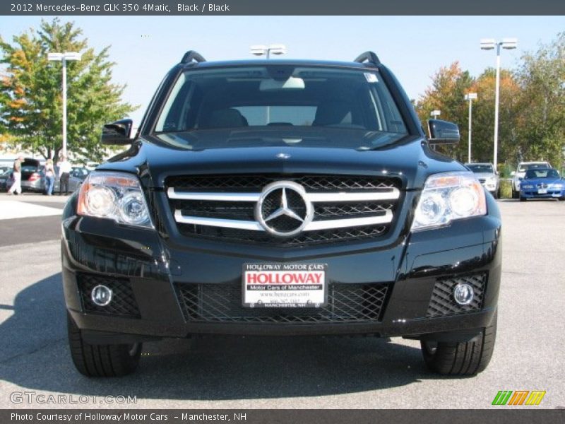 Black / Black 2012 Mercedes-Benz GLK 350 4Matic