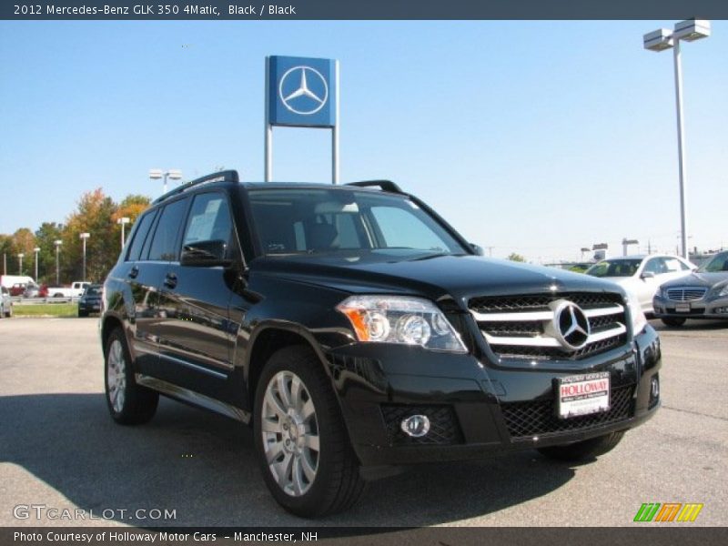Black / Black 2012 Mercedes-Benz GLK 350 4Matic