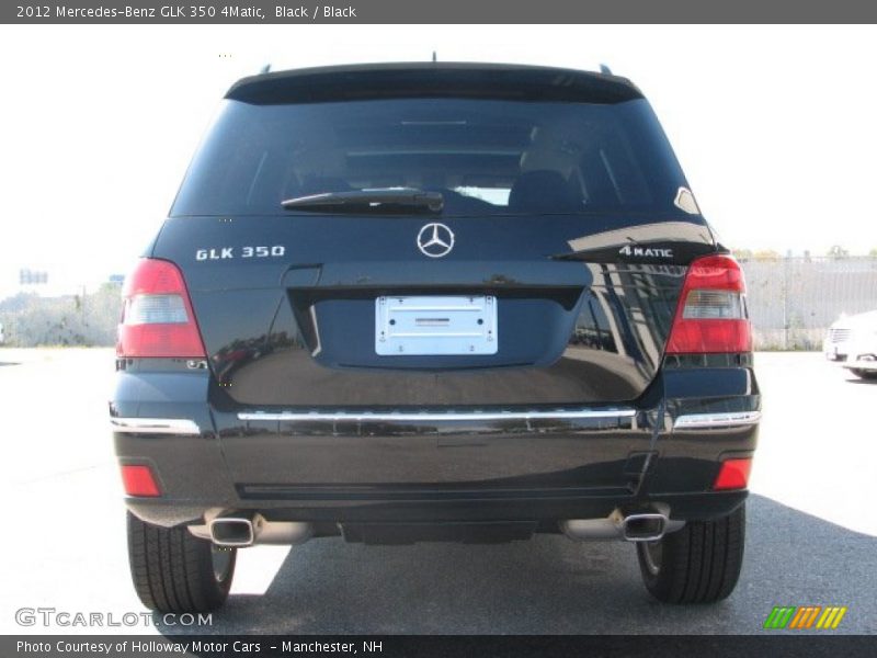 Black / Black 2012 Mercedes-Benz GLK 350 4Matic