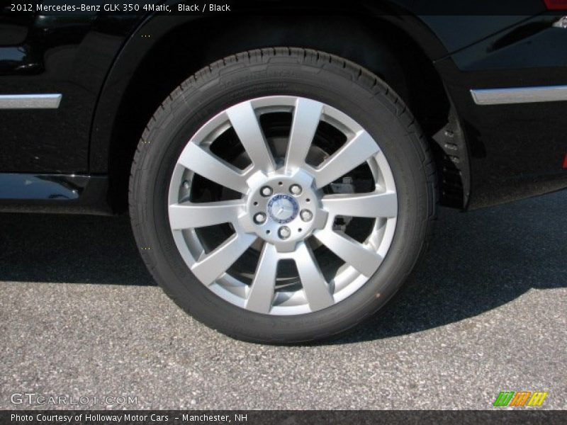 Black / Black 2012 Mercedes-Benz GLK 350 4Matic
