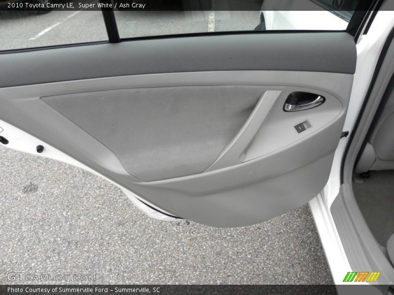 Super White / Ash Gray 2010 Toyota Camry LE
