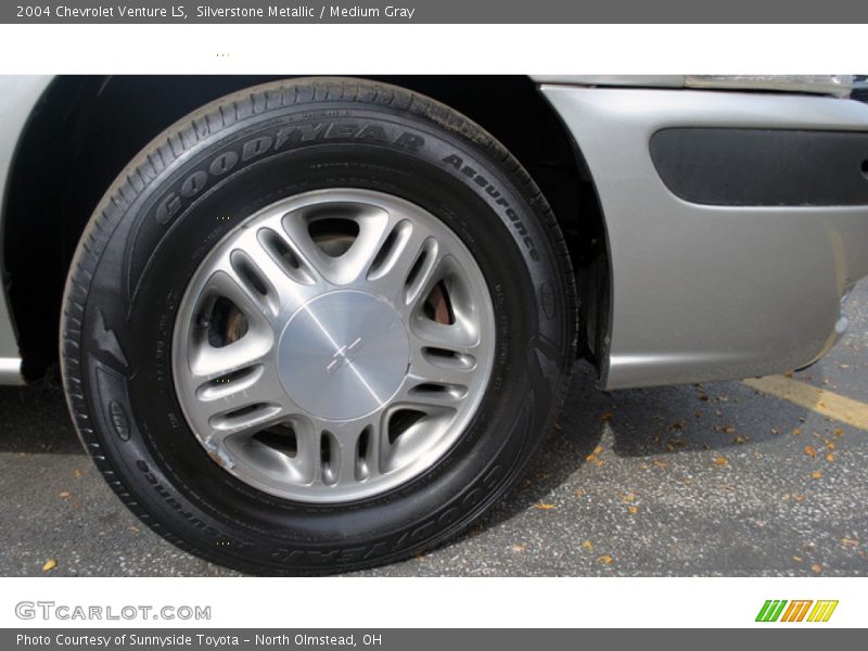 Silverstone Metallic / Medium Gray 2004 Chevrolet Venture LS