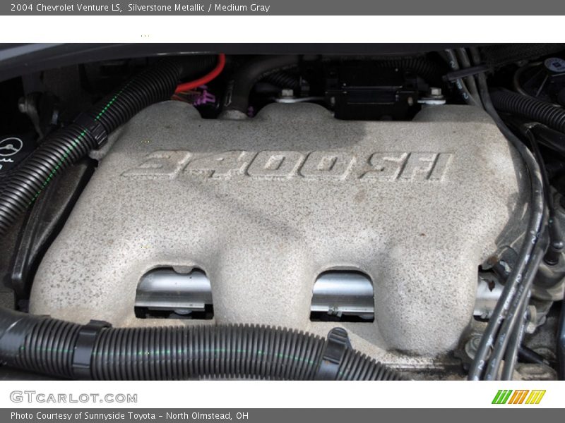Silverstone Metallic / Medium Gray 2004 Chevrolet Venture LS