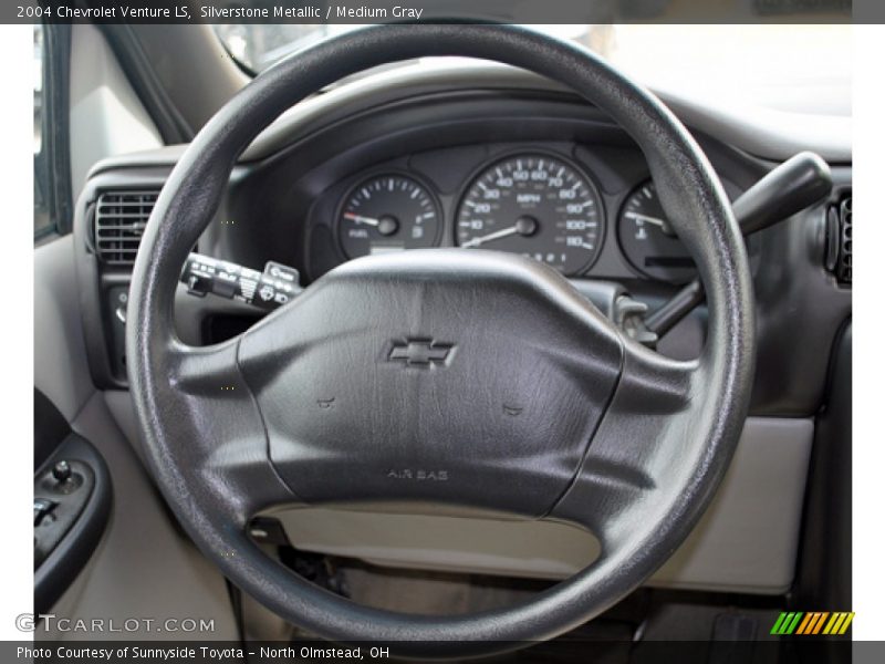 Silverstone Metallic / Medium Gray 2004 Chevrolet Venture LS