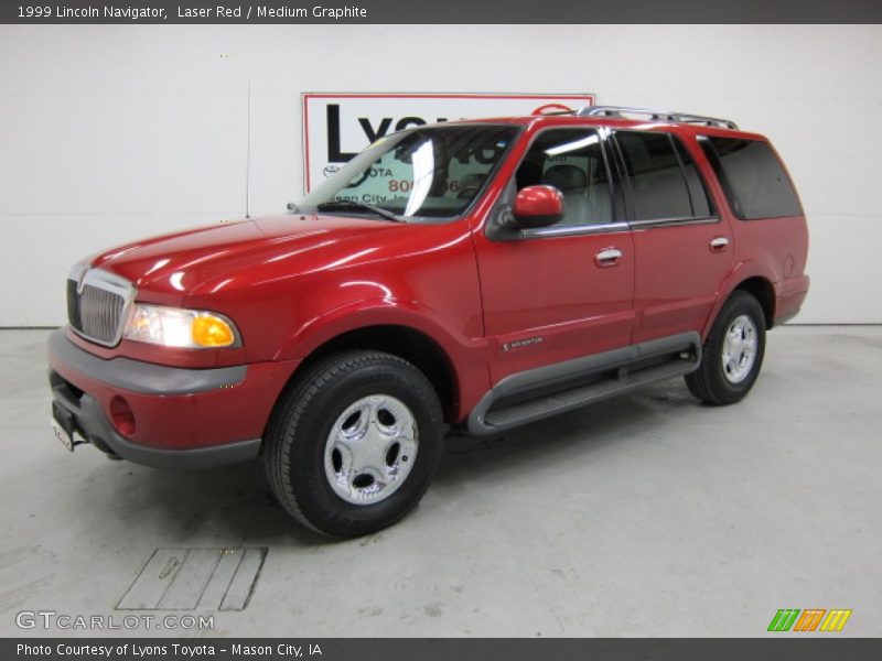 Laser Red / Medium Graphite 1999 Lincoln Navigator