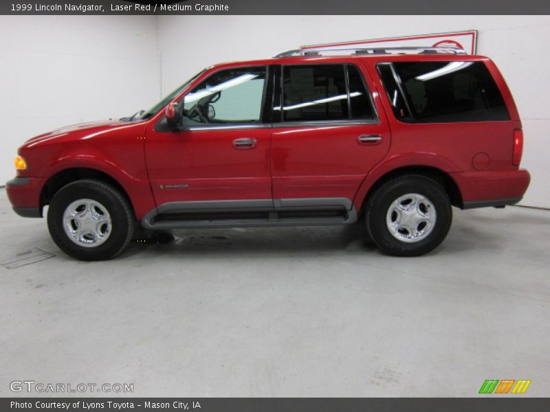 Laser Red / Medium Graphite 1999 Lincoln Navigator