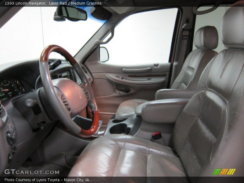 Laser Red / Medium Graphite 1999 Lincoln Navigator
