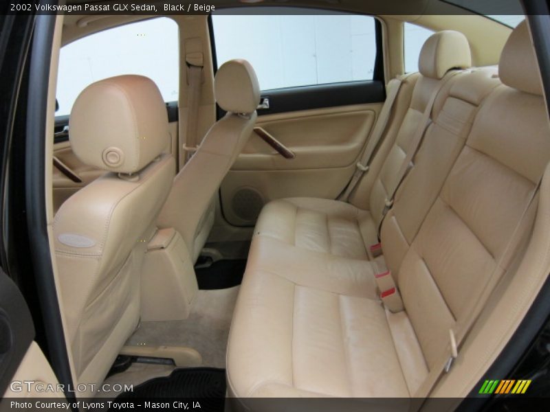 Black / Beige 2002 Volkswagen Passat GLX Sedan