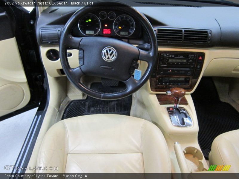 Black / Beige 2002 Volkswagen Passat GLX Sedan