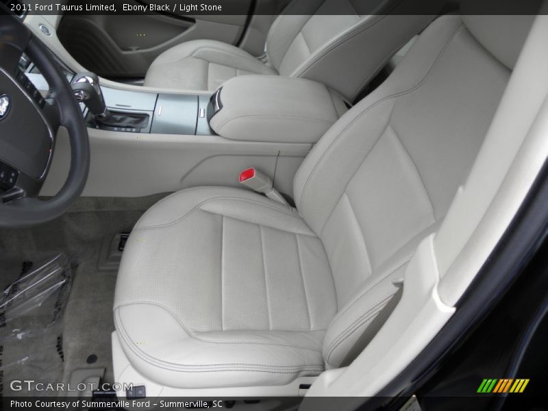 Ebony Black / Light Stone 2011 Ford Taurus Limited