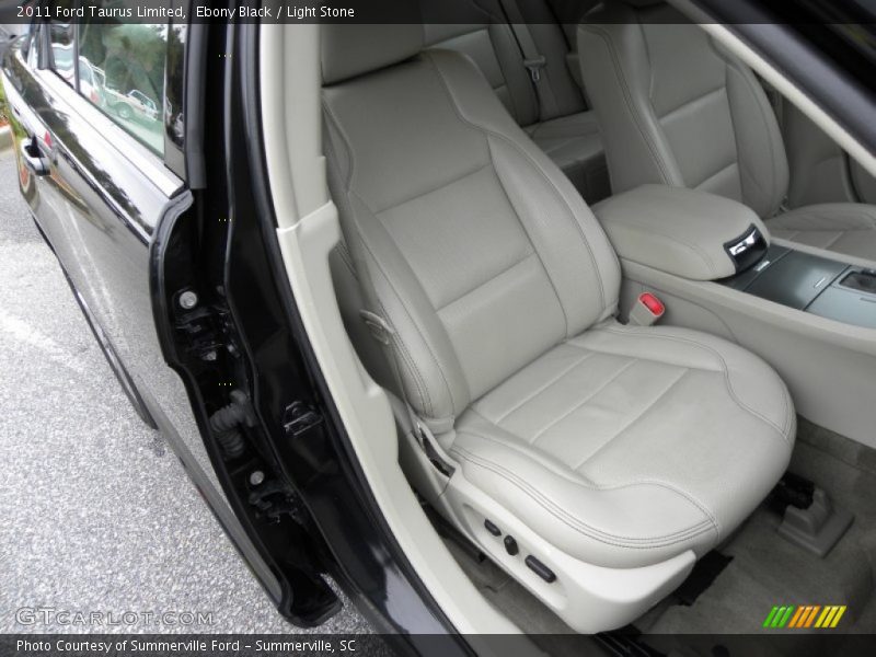 Ebony Black / Light Stone 2011 Ford Taurus Limited