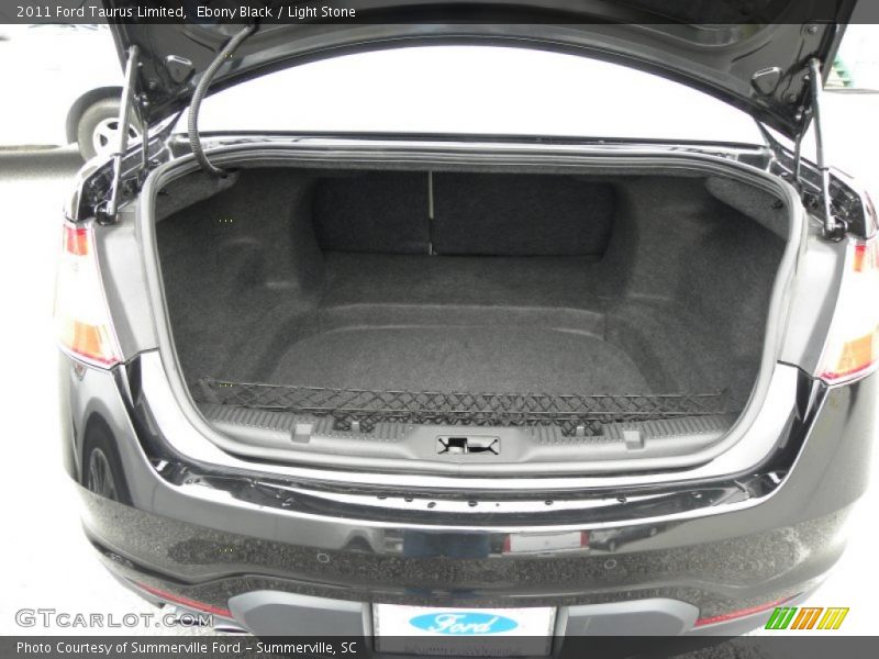 Ebony Black / Light Stone 2011 Ford Taurus Limited