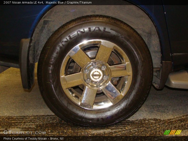Majestic Blue / Graphite/Titanium 2007 Nissan Armada LE 4x4
