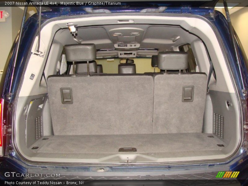 Majestic Blue / Graphite/Titanium 2007 Nissan Armada LE 4x4