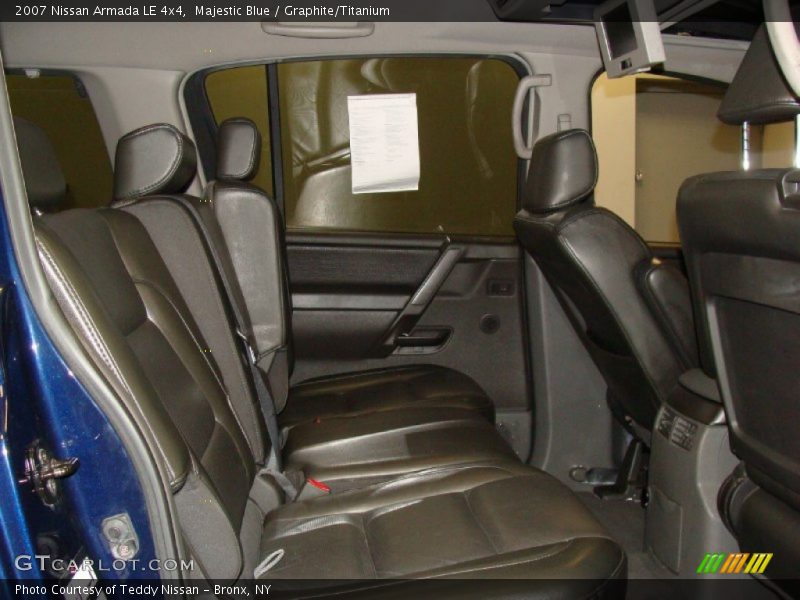 Majestic Blue / Graphite/Titanium 2007 Nissan Armada LE 4x4