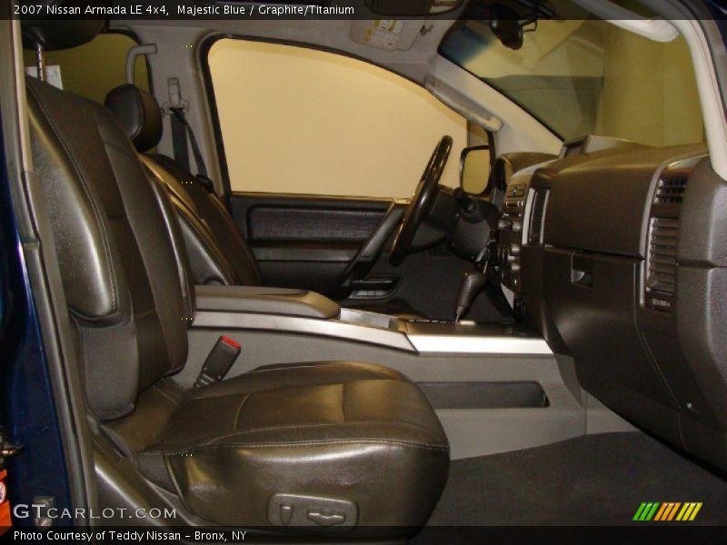 Majestic Blue / Graphite/Titanium 2007 Nissan Armada LE 4x4