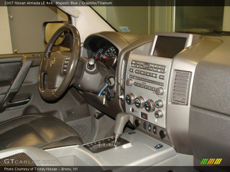 Majestic Blue / Graphite/Titanium 2007 Nissan Armada LE 4x4