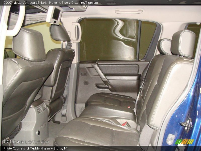 Majestic Blue / Graphite/Titanium 2007 Nissan Armada LE 4x4