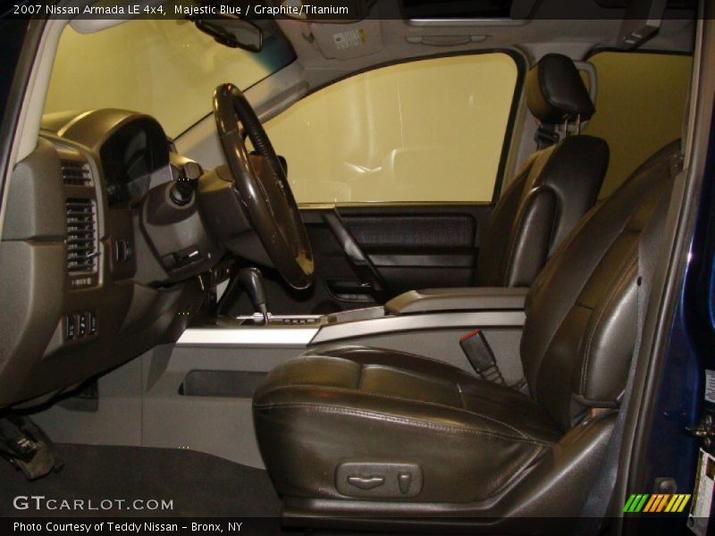 Majestic Blue / Graphite/Titanium 2007 Nissan Armada LE 4x4