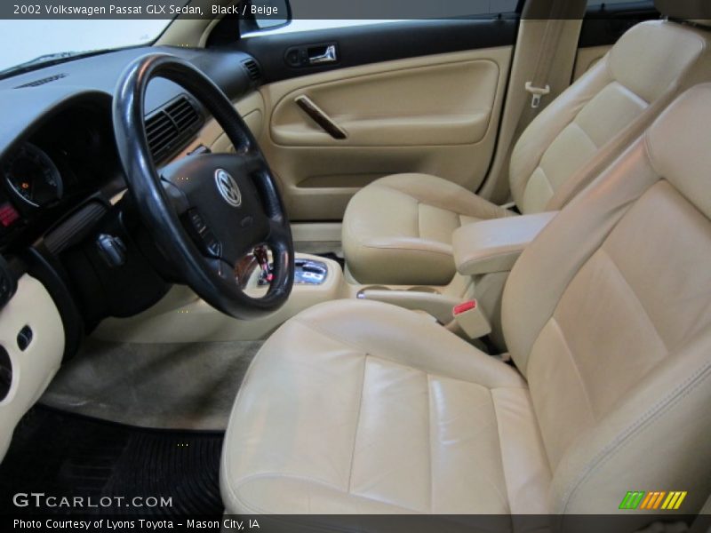 Black / Beige 2002 Volkswagen Passat GLX Sedan