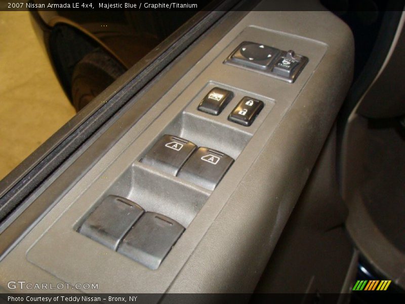 Majestic Blue / Graphite/Titanium 2007 Nissan Armada LE 4x4