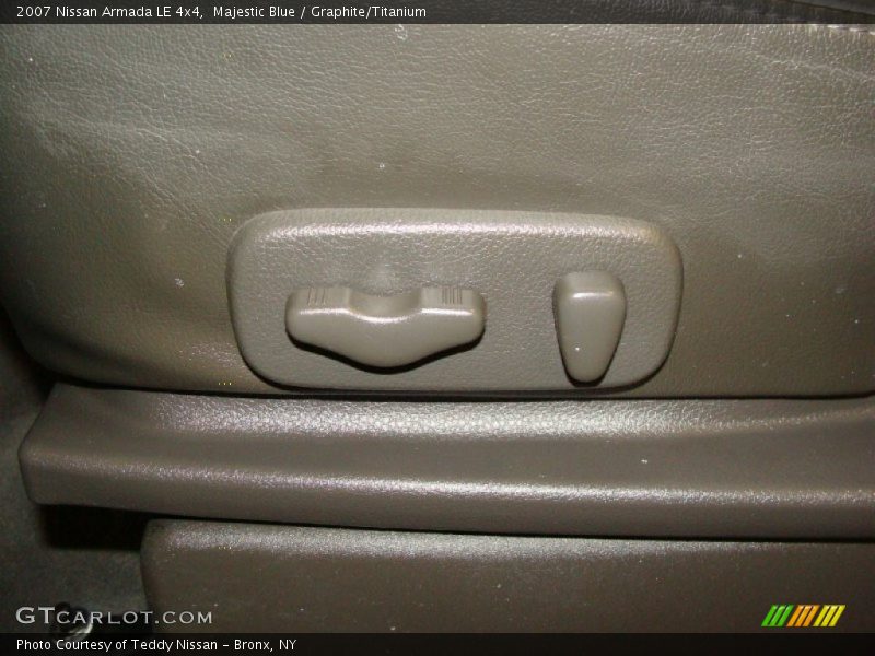 Majestic Blue / Graphite/Titanium 2007 Nissan Armada LE 4x4