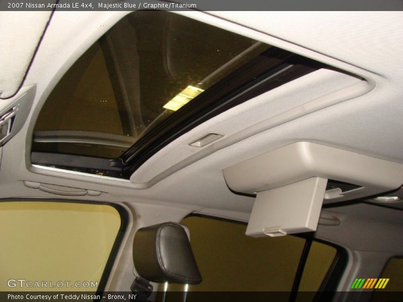 Majestic Blue / Graphite/Titanium 2007 Nissan Armada LE 4x4