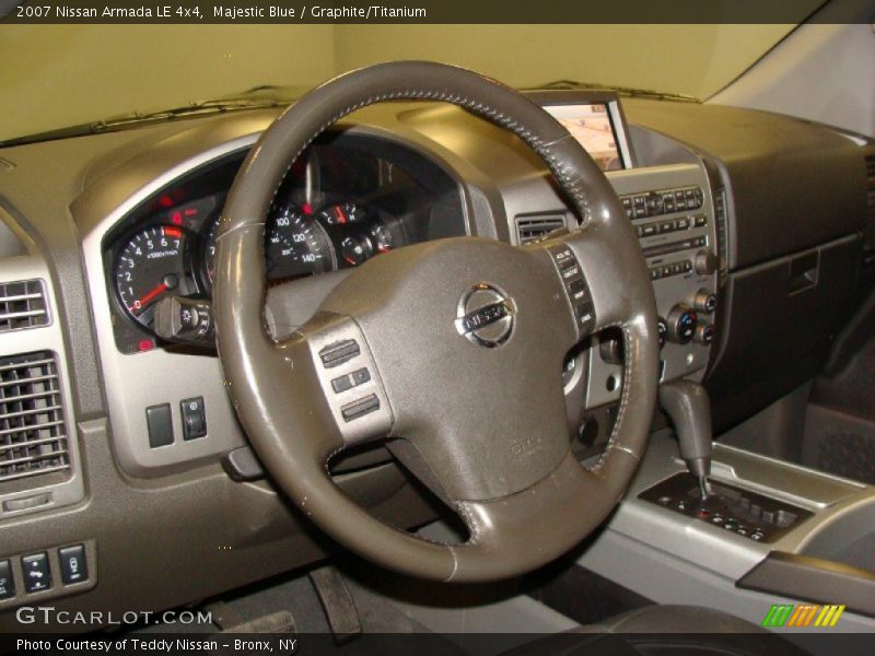 Majestic Blue / Graphite/Titanium 2007 Nissan Armada LE 4x4