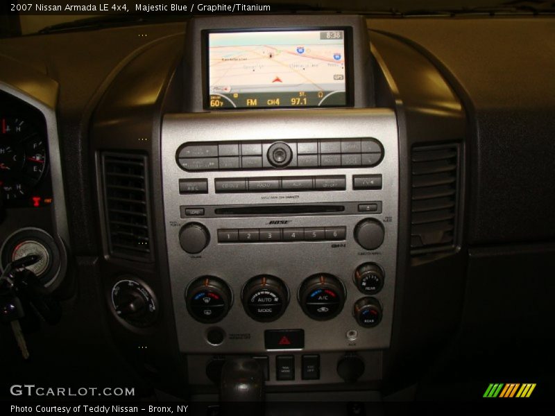 Majestic Blue / Graphite/Titanium 2007 Nissan Armada LE 4x4