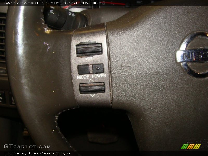 Majestic Blue / Graphite/Titanium 2007 Nissan Armada LE 4x4