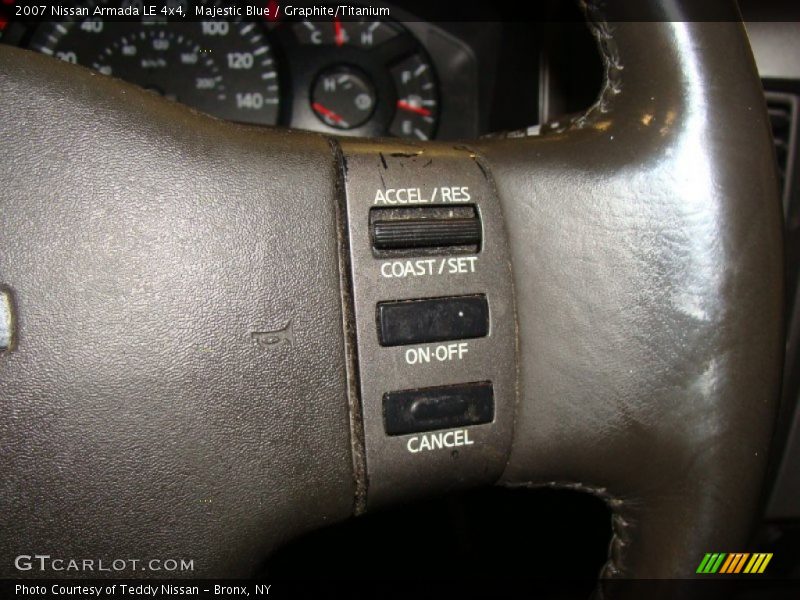 Majestic Blue / Graphite/Titanium 2007 Nissan Armada LE 4x4