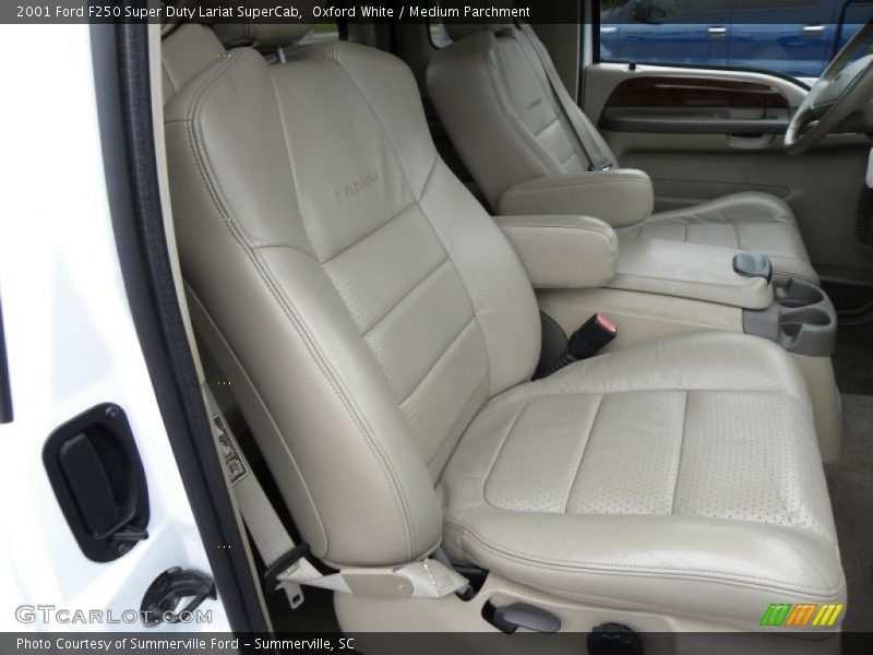  2001 F250 Super Duty Lariat SuperCab Medium Parchment Interior