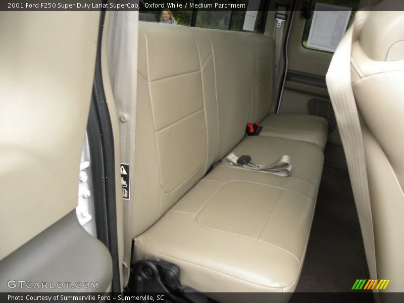  2001 F250 Super Duty Lariat SuperCab Medium Parchment Interior