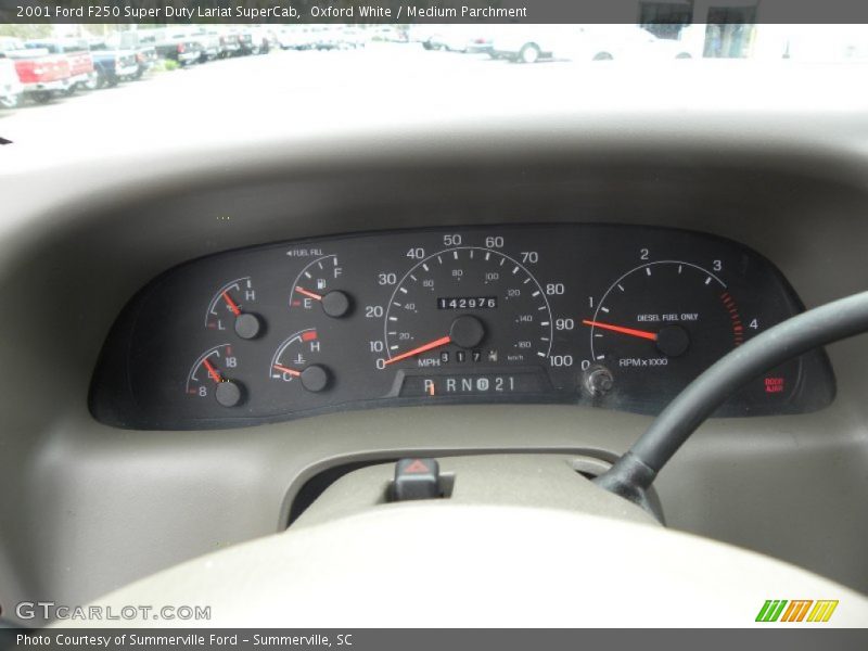  2001 F250 Super Duty Lariat SuperCab Lariat SuperCab Gauges