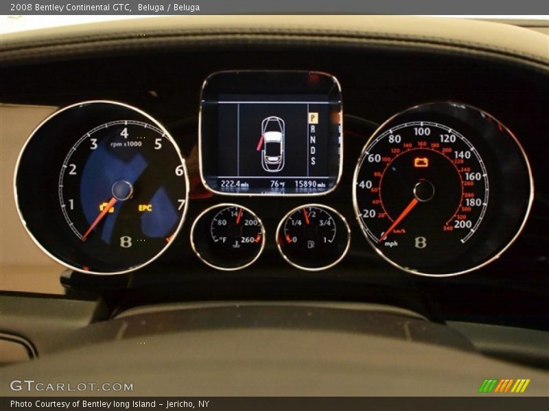  2008 Continental GTC   Gauges