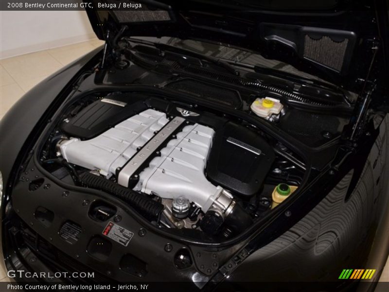  2008 Continental GTC  Engine - 6.0L Twin-Turbocharged DOHC 48V VVT W12