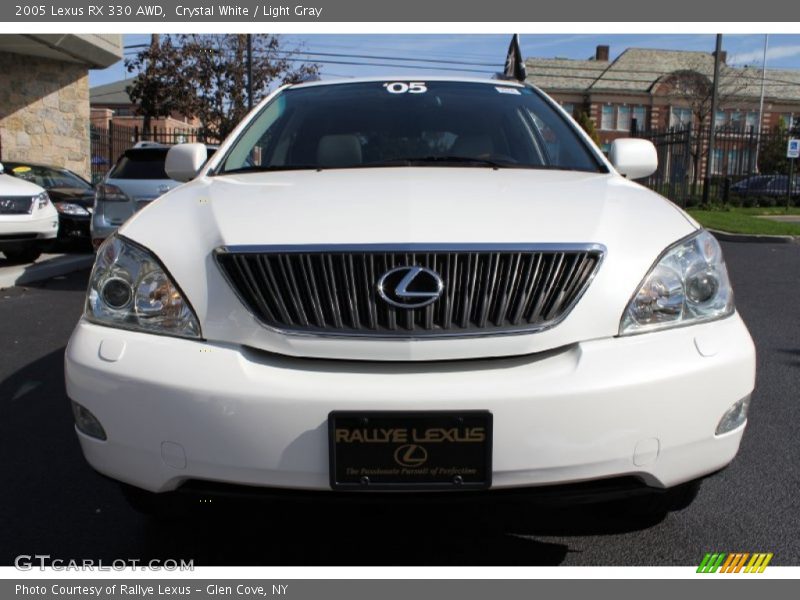 Crystal White / Light Gray 2005 Lexus RX 330 AWD