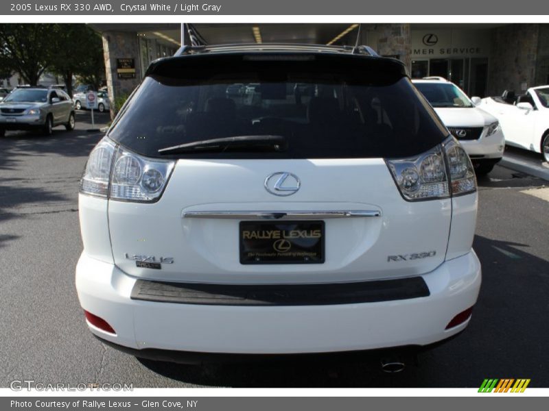 Crystal White / Light Gray 2005 Lexus RX 330 AWD