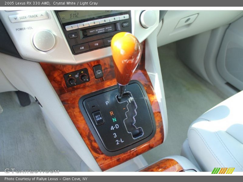 Crystal White / Light Gray 2005 Lexus RX 330 AWD
