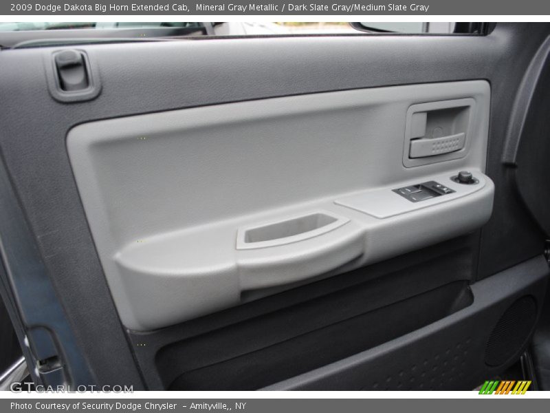 Mineral Gray Metallic / Dark Slate Gray/Medium Slate Gray 2009 Dodge Dakota Big Horn Extended Cab