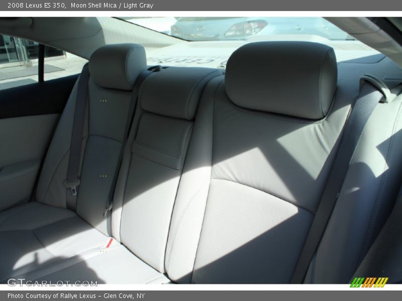 Moon Shell Mica / Light Gray 2008 Lexus ES 350