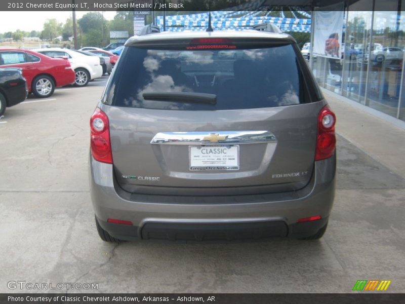 Mocha Steel Metallic / Jet Black 2012 Chevrolet Equinox LT